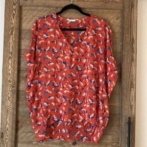 Lush Drop Tail Blouse
